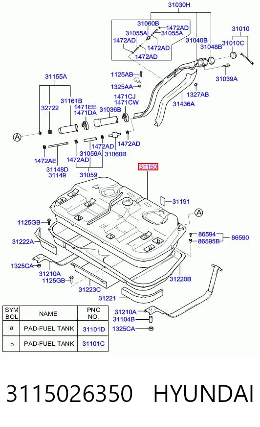 3115026350 Hyundai/Kia