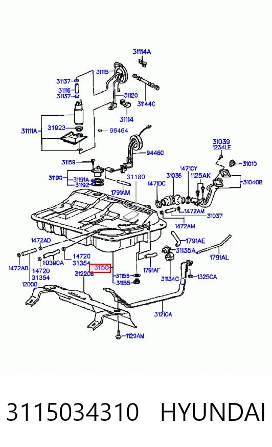 3115034310 Hyundai/Kia