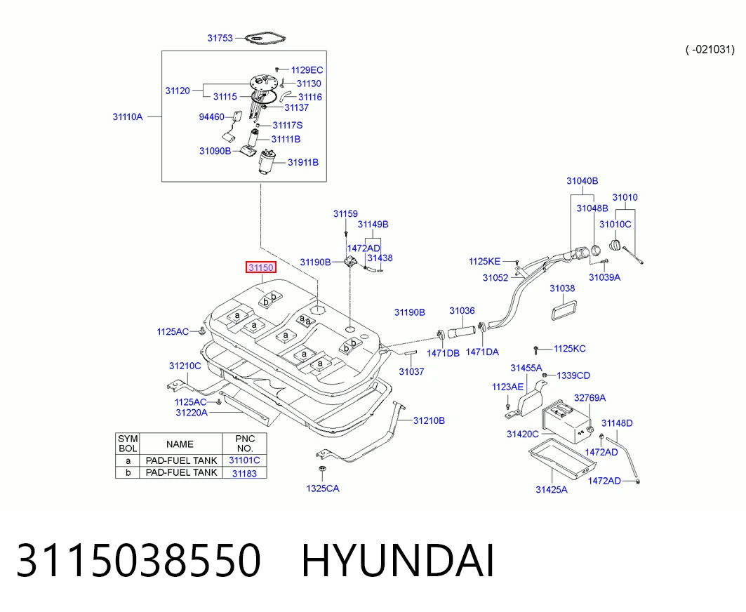 3115038550 Hyundai/Kia