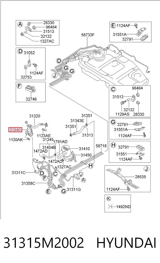 31315M2002 Hyundai/Kia