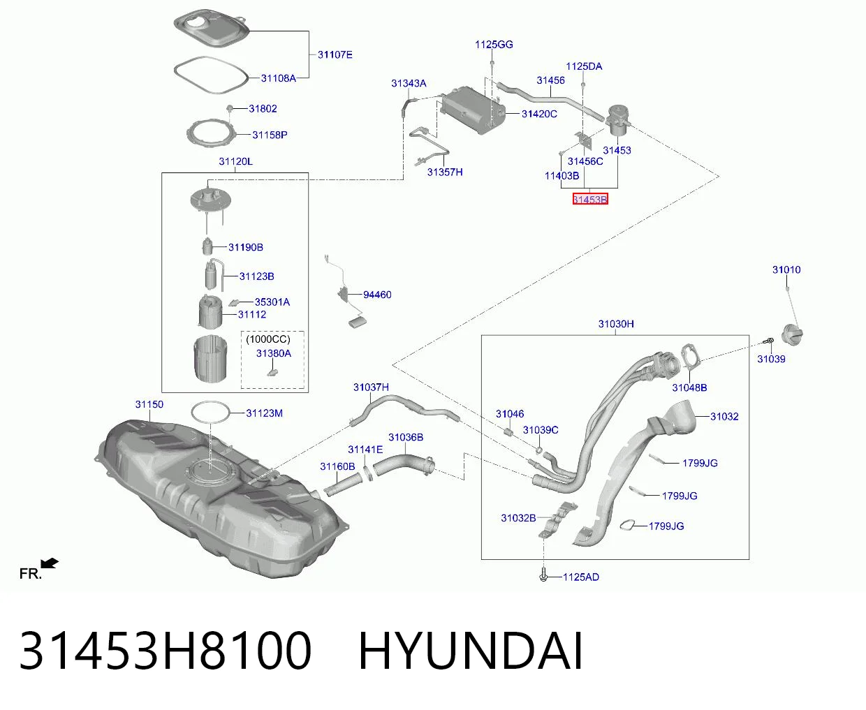31453H8100 Hyundai/Kia