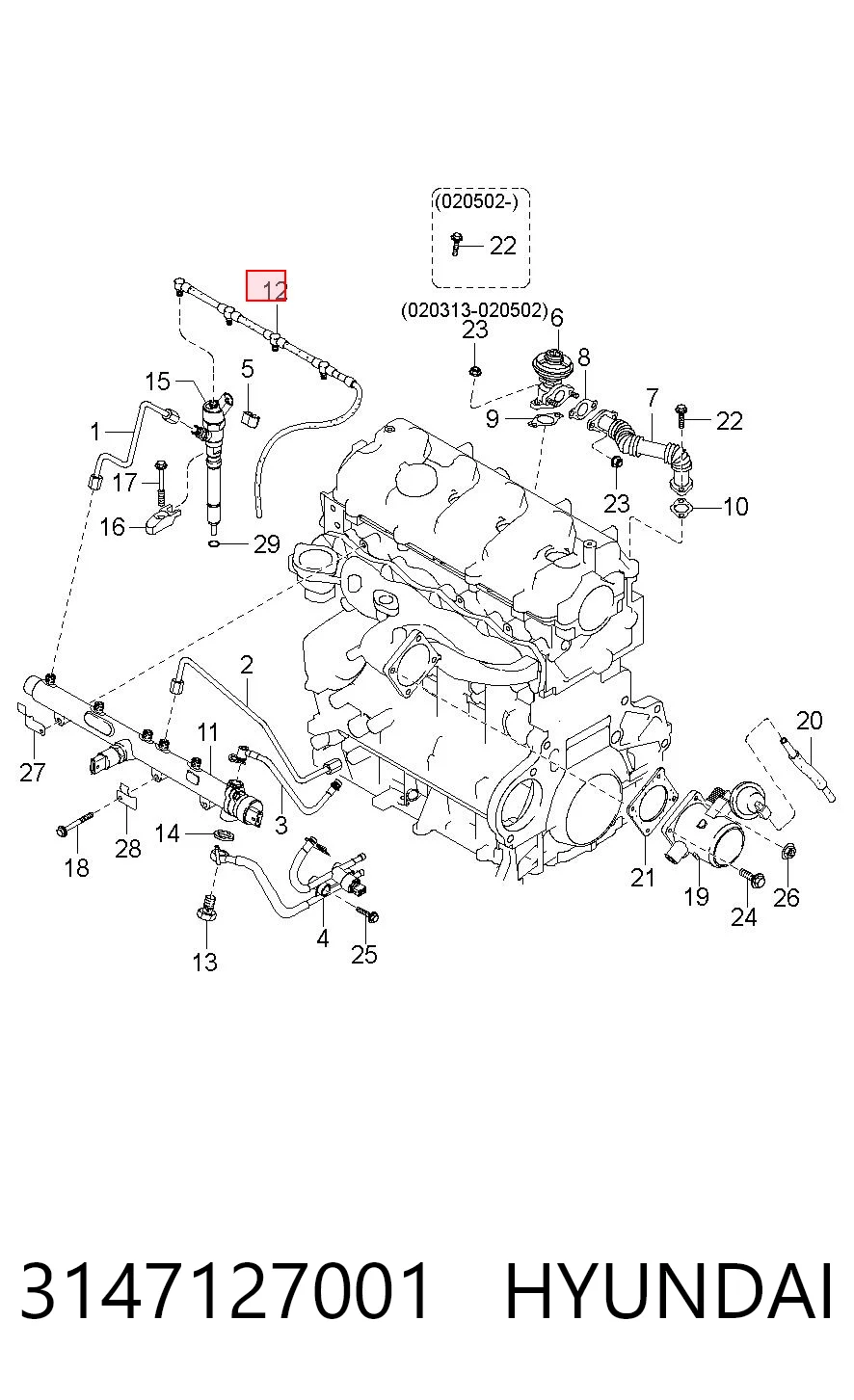 3147127001 Hyundai/Kia