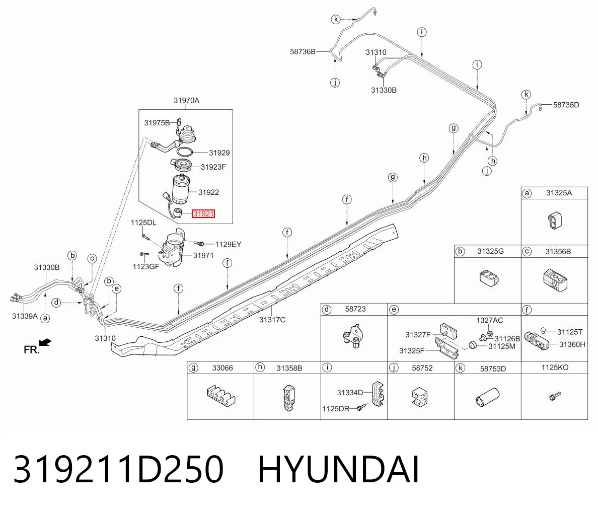 319211D250 Hyundai/Kia