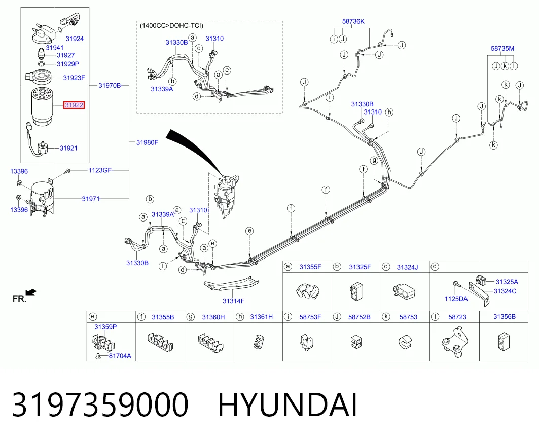 3197359000 Hyundai/Kia