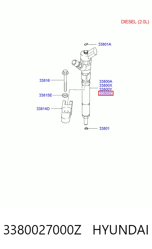 3380027000Z Hyundai/Kia