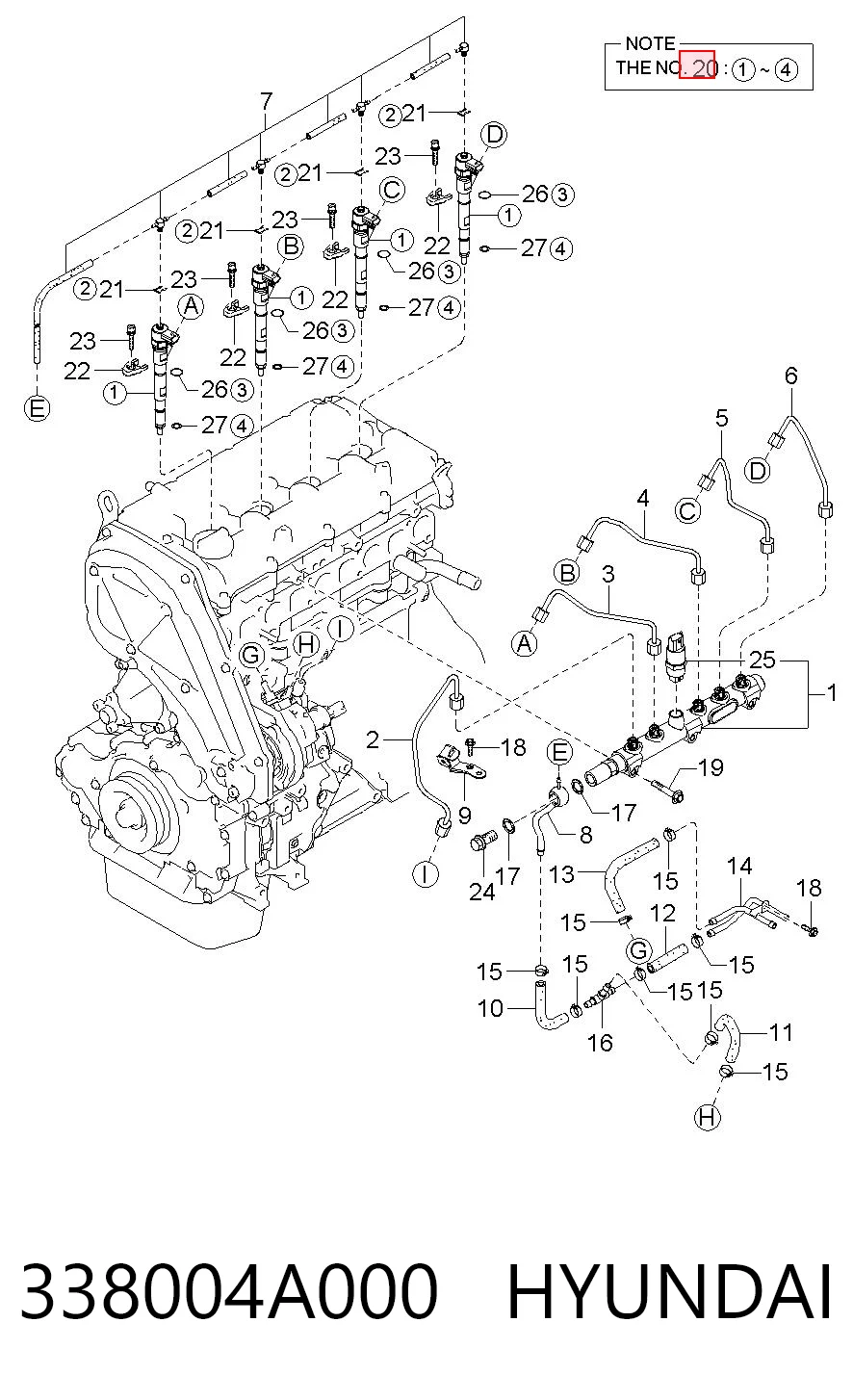338004A000 Hyundai/Kia
