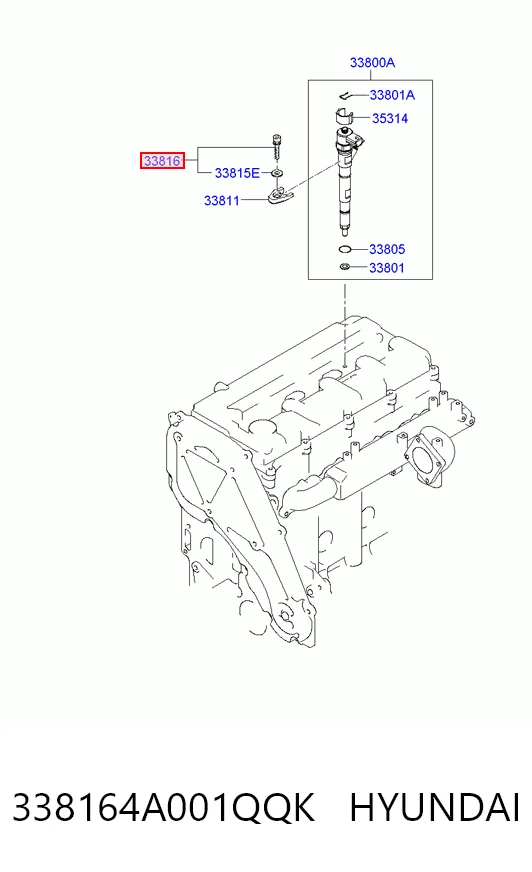 338164A001QQK Hyundai/Kia