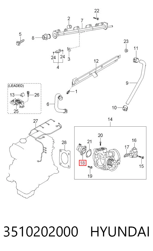 3510202000 Hyundai/Kia