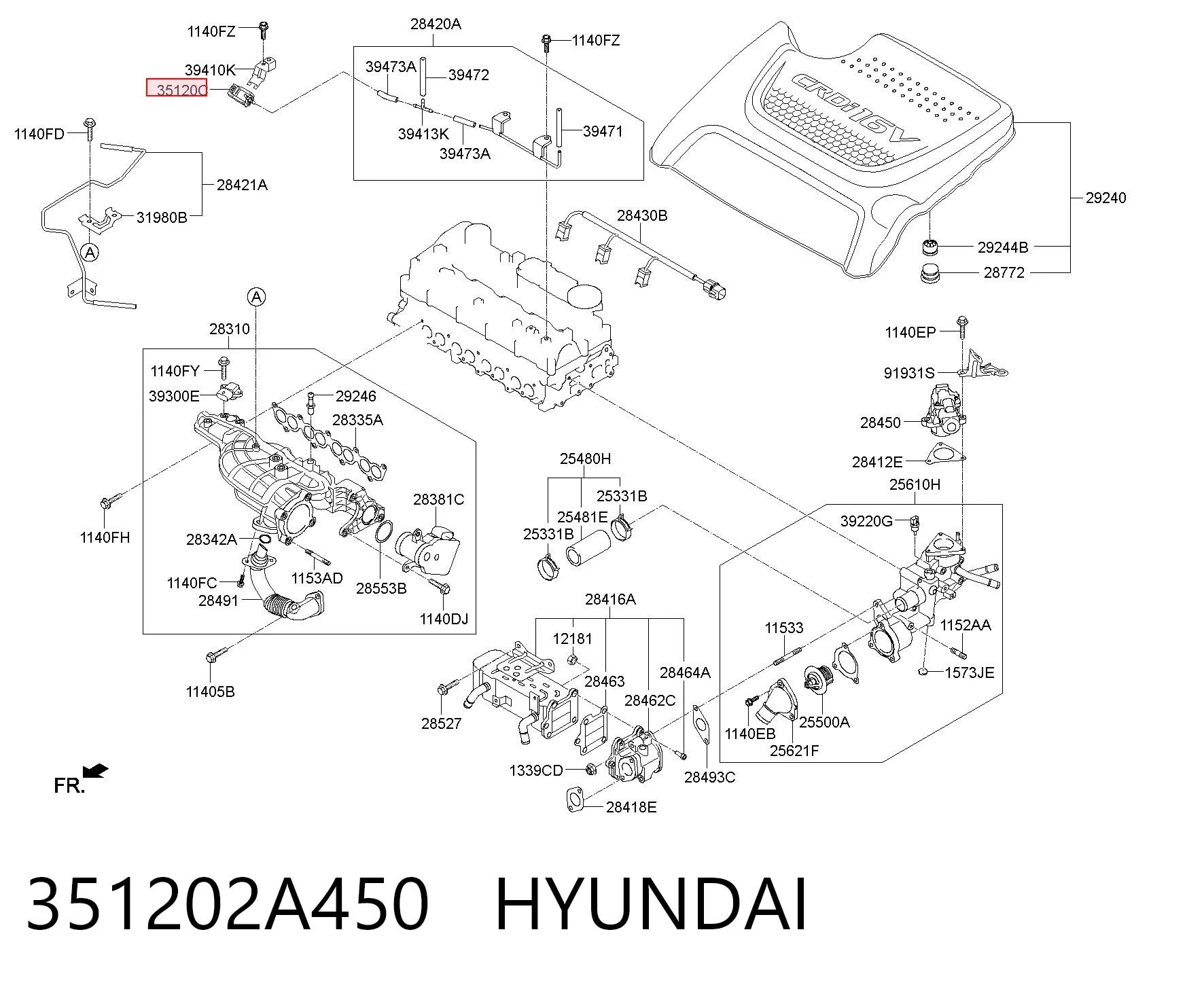 351202A450 Hyundai/Kia