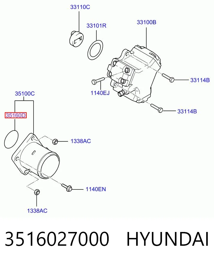 3516027000 Hyundai/Kia