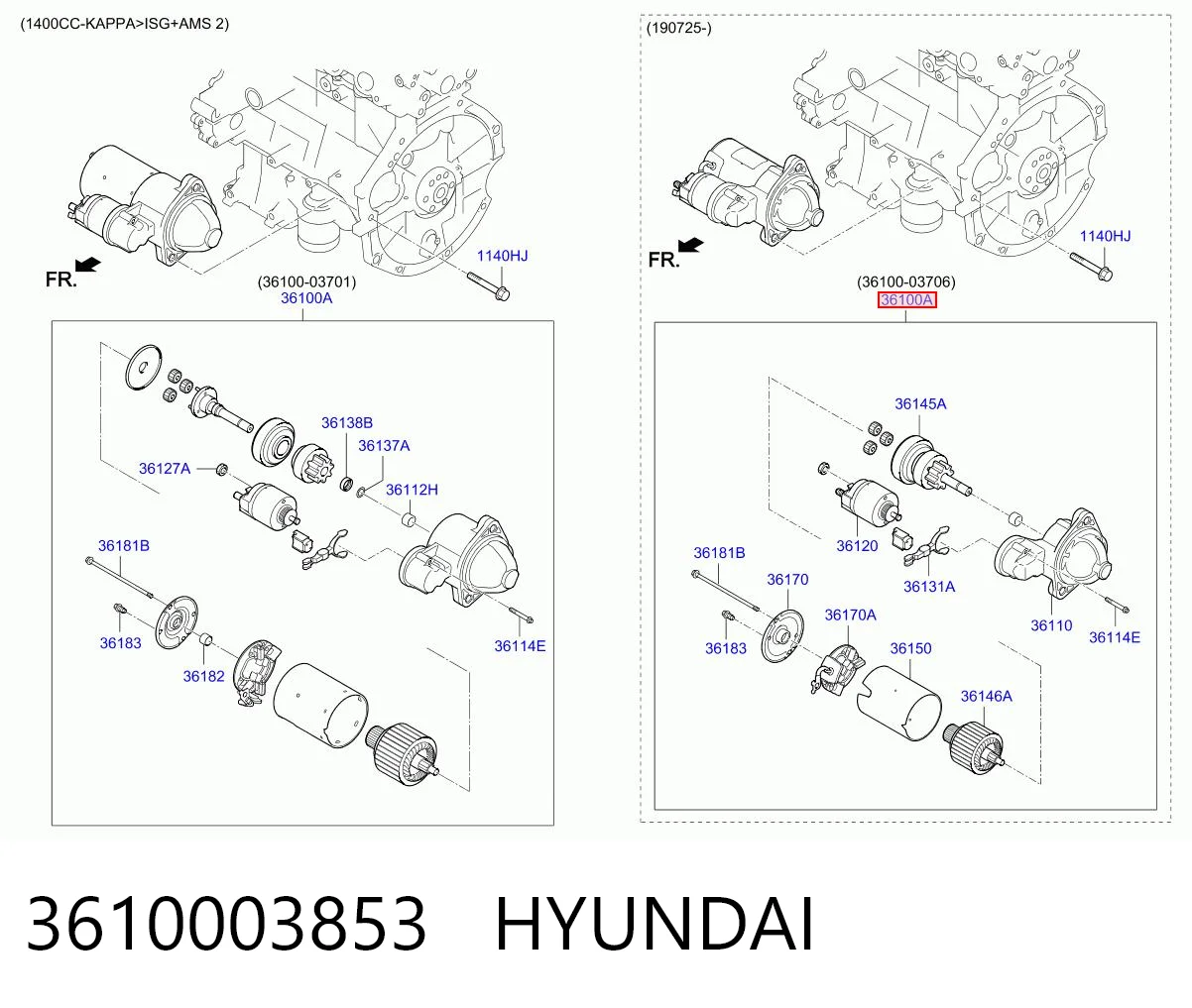 Compre Motor de arranco Hyundai Accent 5