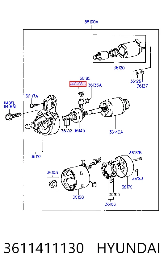 Forquilha do motor de arranco Lucas LTH102 preço, a partir de 2,21 USD