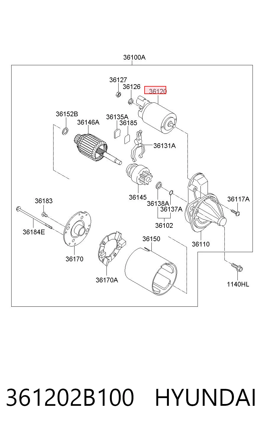 Relê retrator do motor de arranco 940113050590 Magneti Marelli