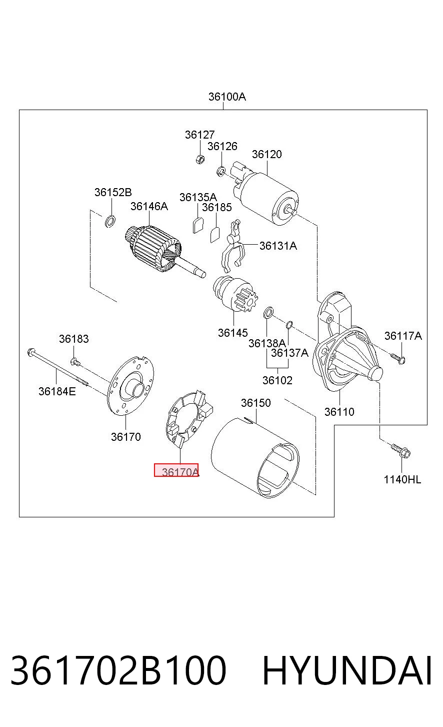 361702B100 Hyundai/Kia