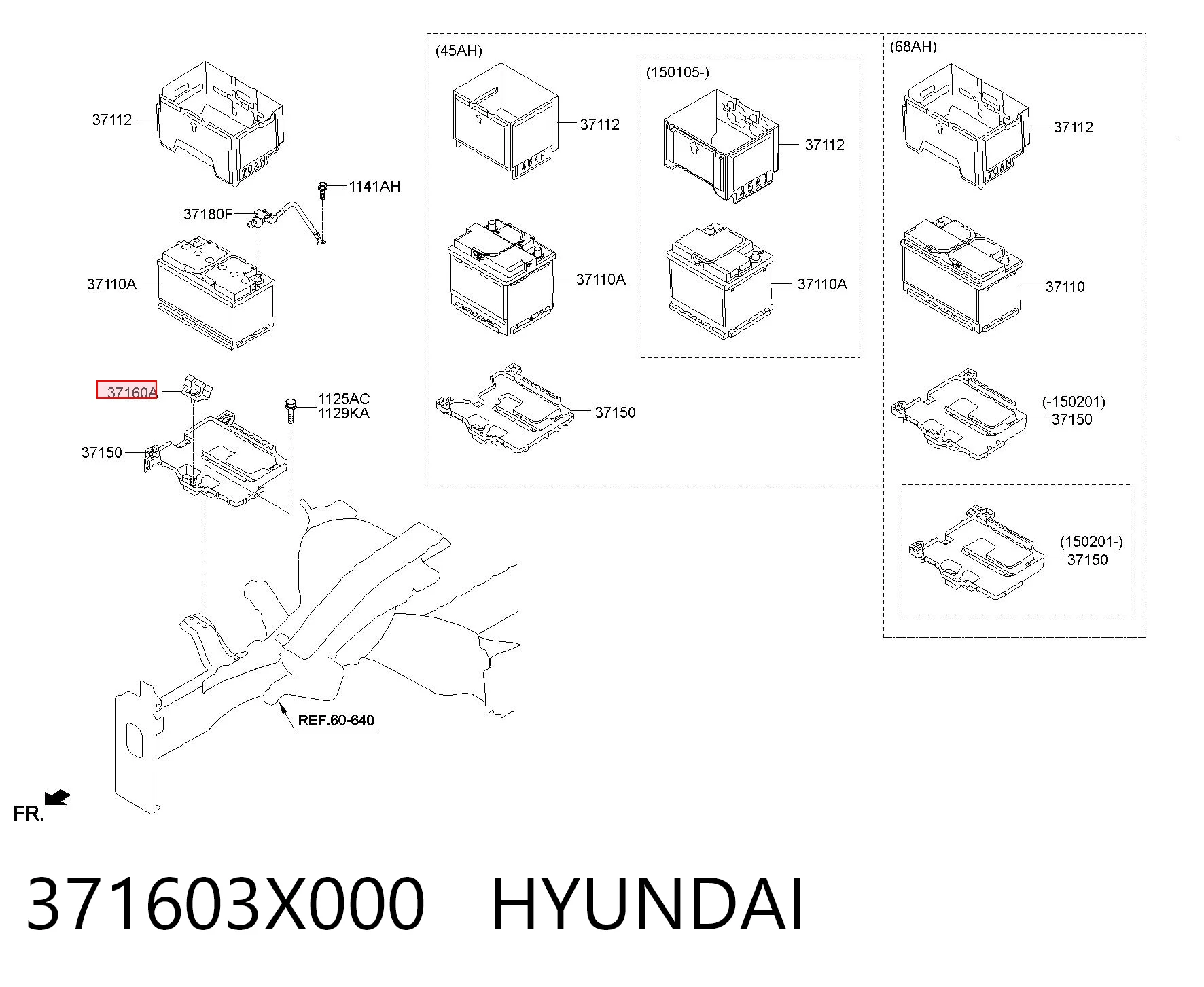 371603X000 Hyundai/Kia