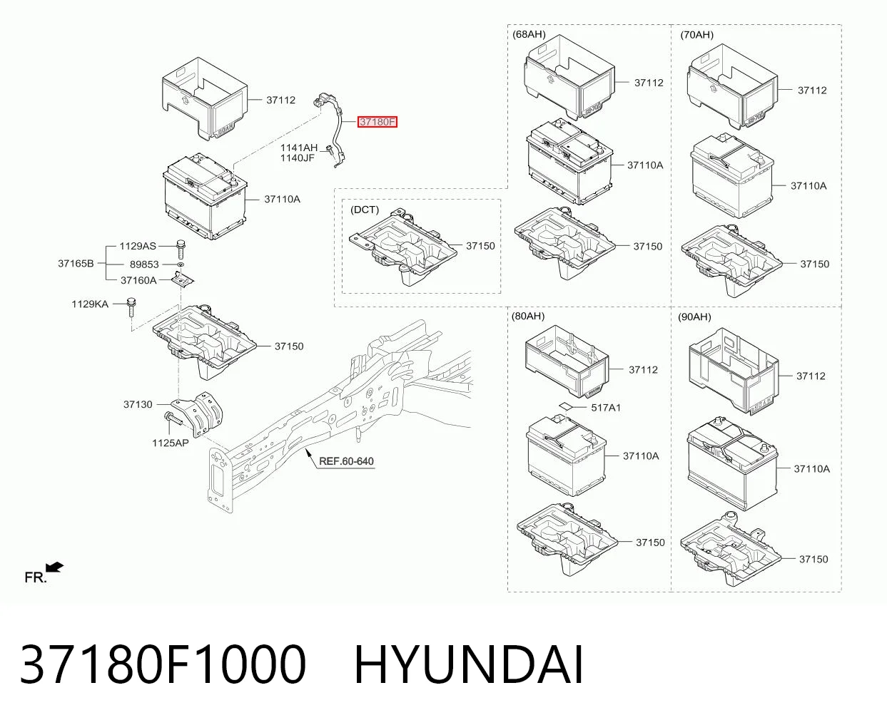37180F1000 Hyundai/Kia