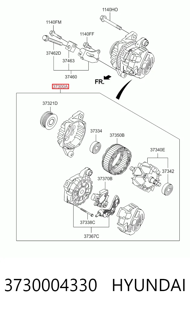 3730004330 Hyundai/Kia