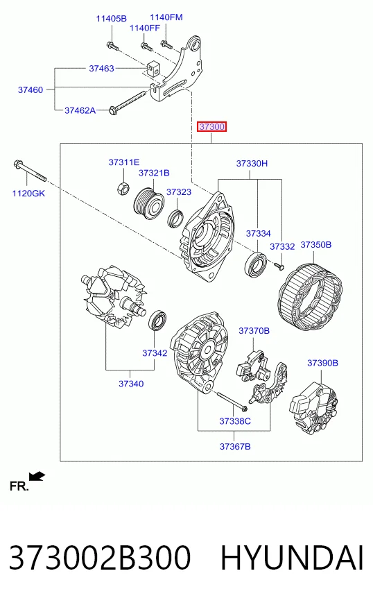 373002B300 Hyundai/Kia Gerador