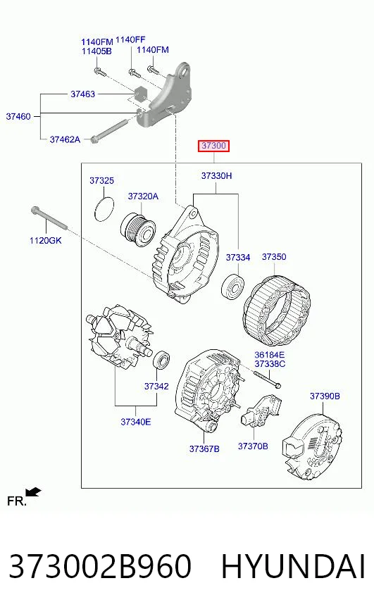 373002B960 Hyundai/Kia Gerador