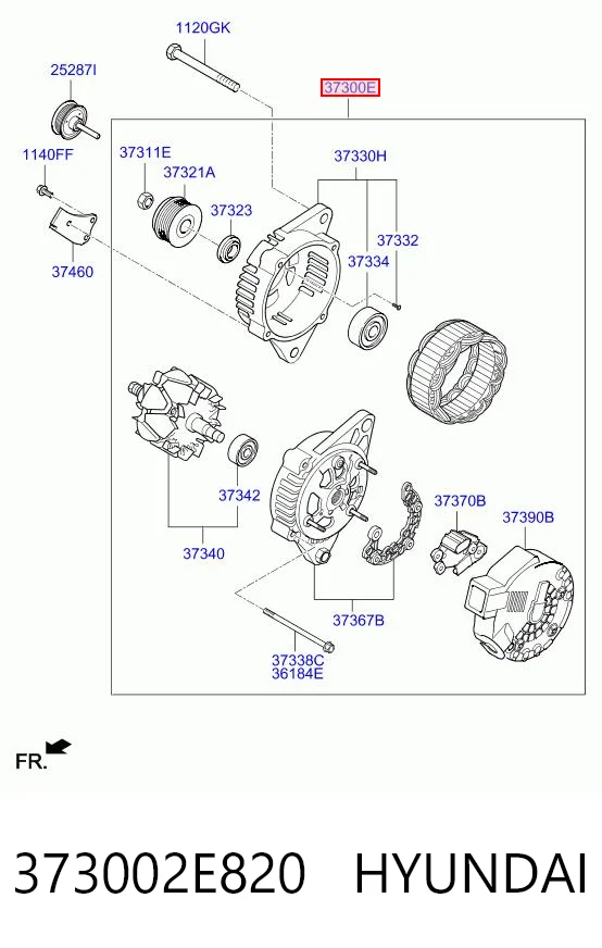 373002E820 Hyundai/Kia Gerador