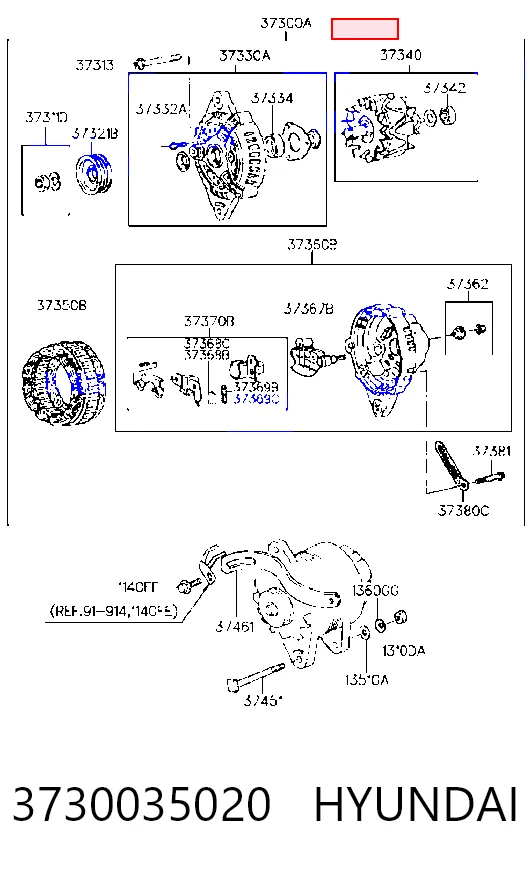 3730035020 Hyundai/Kia