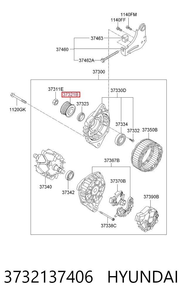 3732137406 Hyundai/Kia