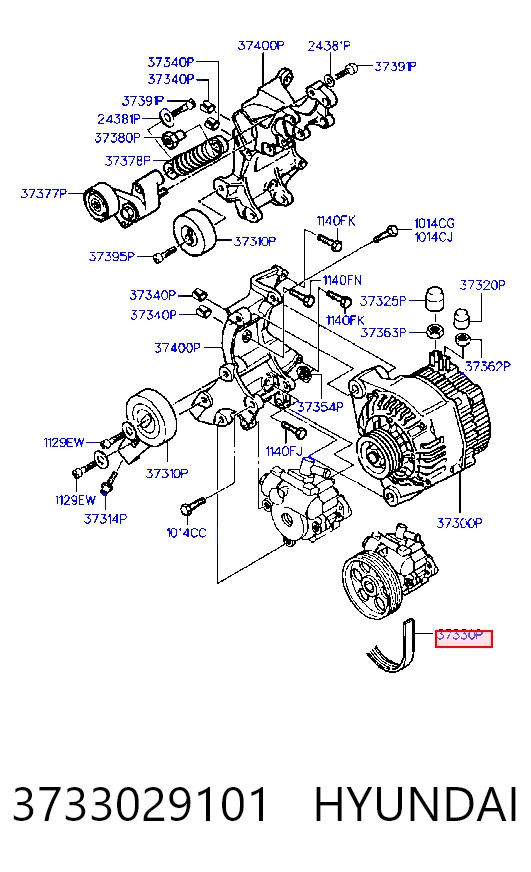 3733029101 Hyundai/Kia