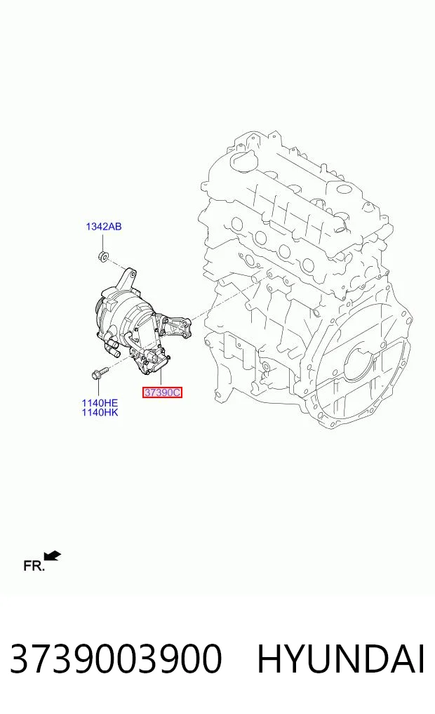 3739003900 Hyundai/Kia Gerador