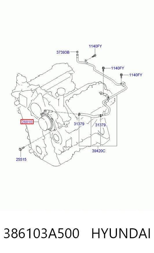 386103A500 Hyundai/Kia