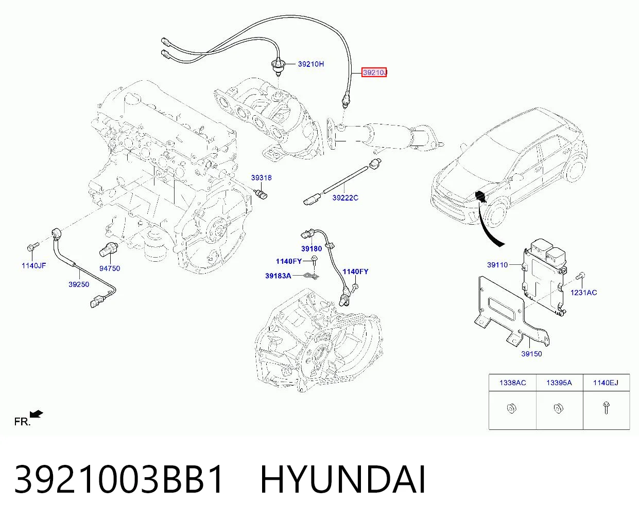 3921003BB1 Hyundai/Kia 