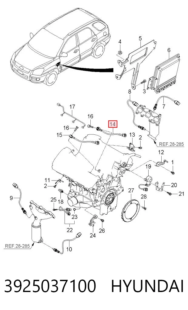 Sonata IV sedan (1998-2001) original desde 29,54 €
