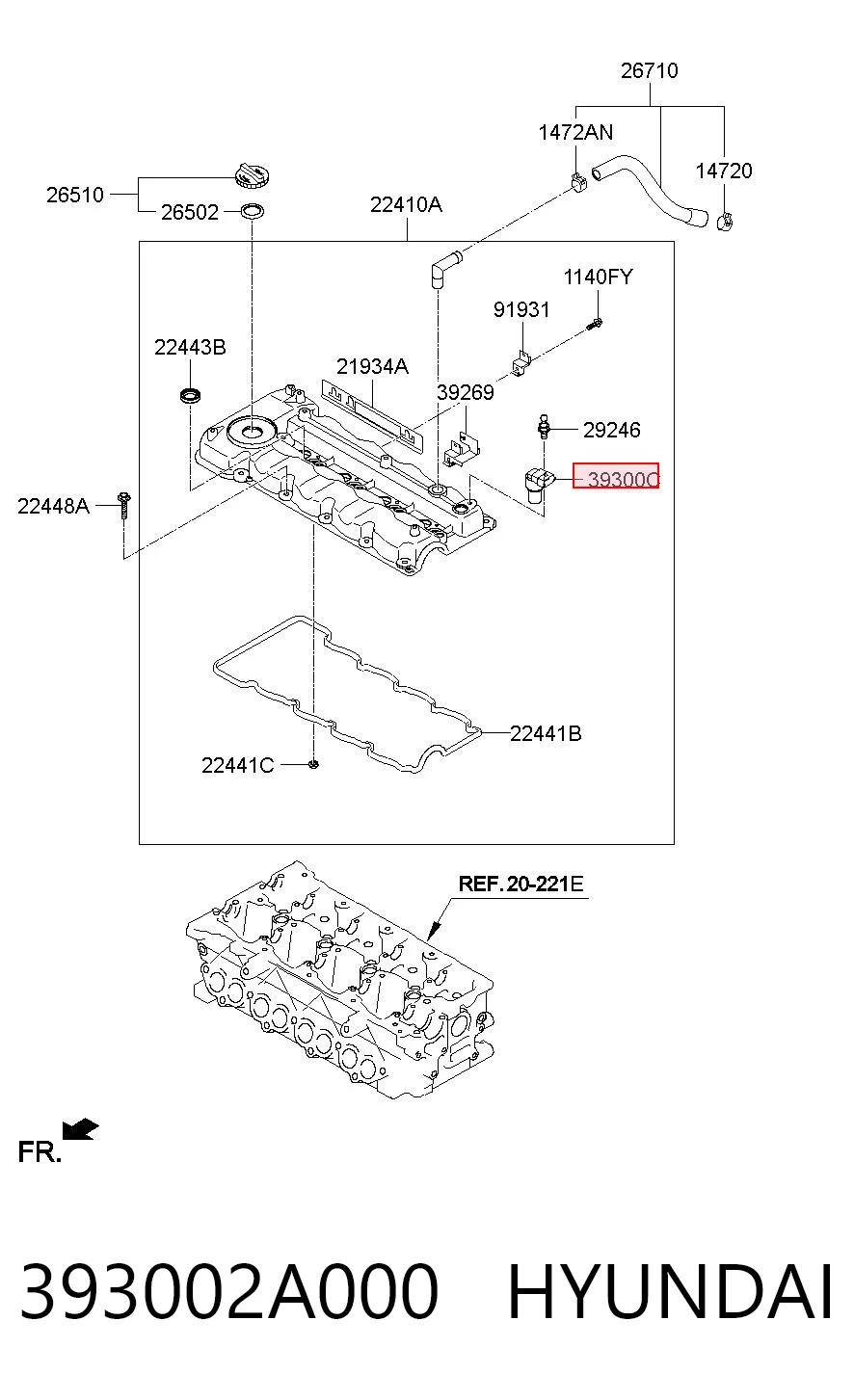 393002A000 Hyundai/Kia