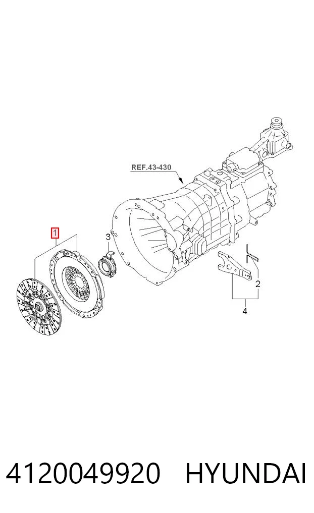 Kit de embraiagem (3 peças) AISKK021A Aisin