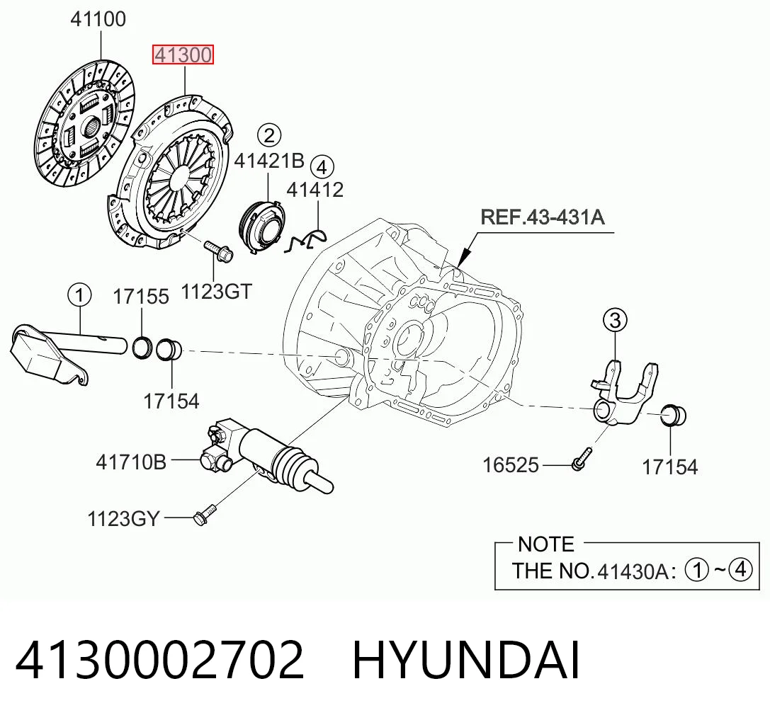 Cesta de embraiagem Hyundai I10  PA