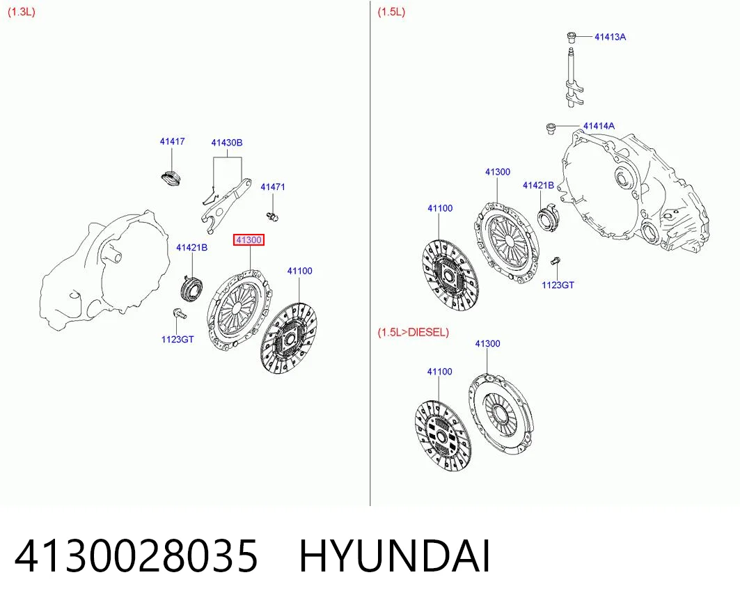 4130028035 Hyundai/Kia