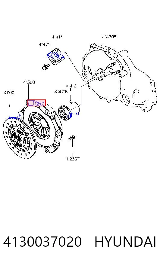 4130037020 Hyundai/Kia