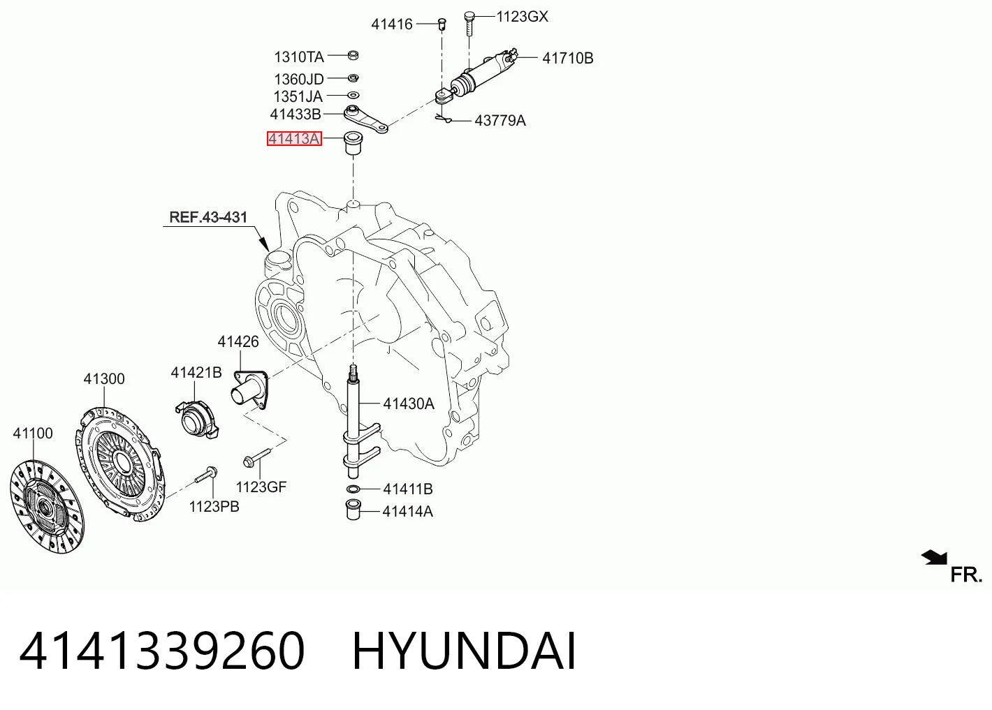 4141339260 Hyundai/Kia