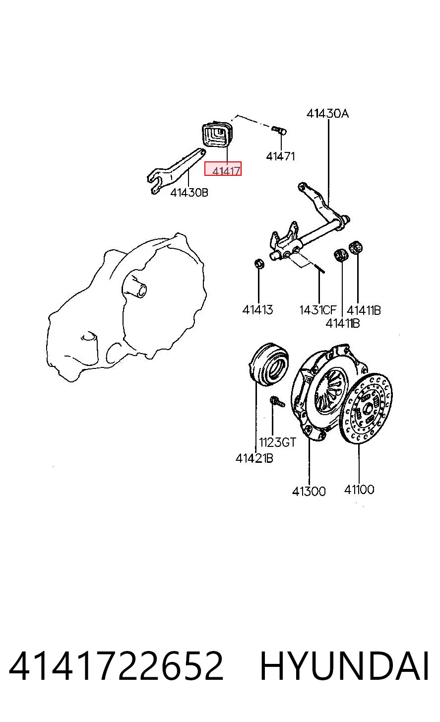 4141722652 Hyundai/Kia