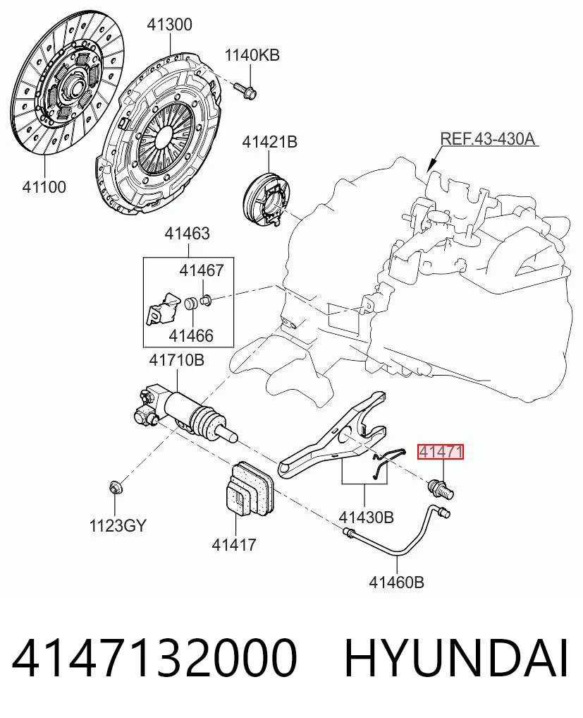 Compre 4147132000 VAG Eixo de forquilha de embraiagem