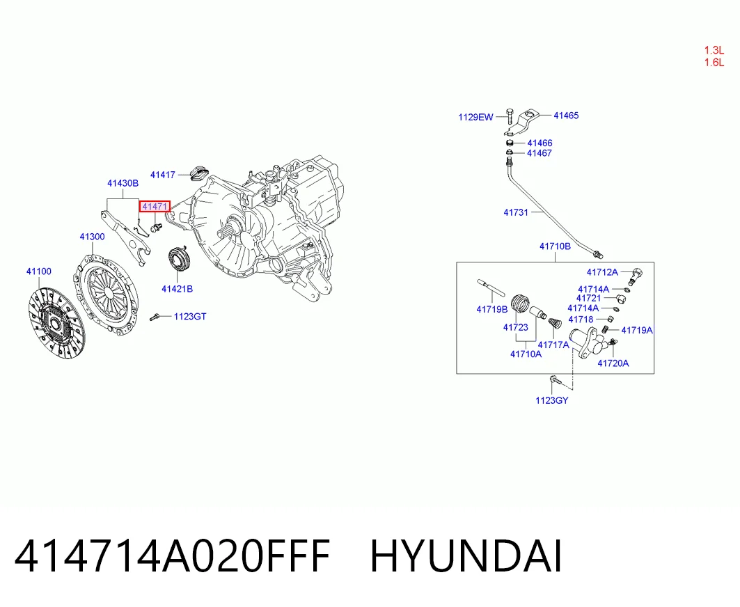 414714A020FFF Hyundai/Kia