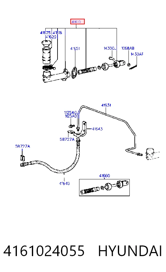 4161024055 Hyundai/Kia