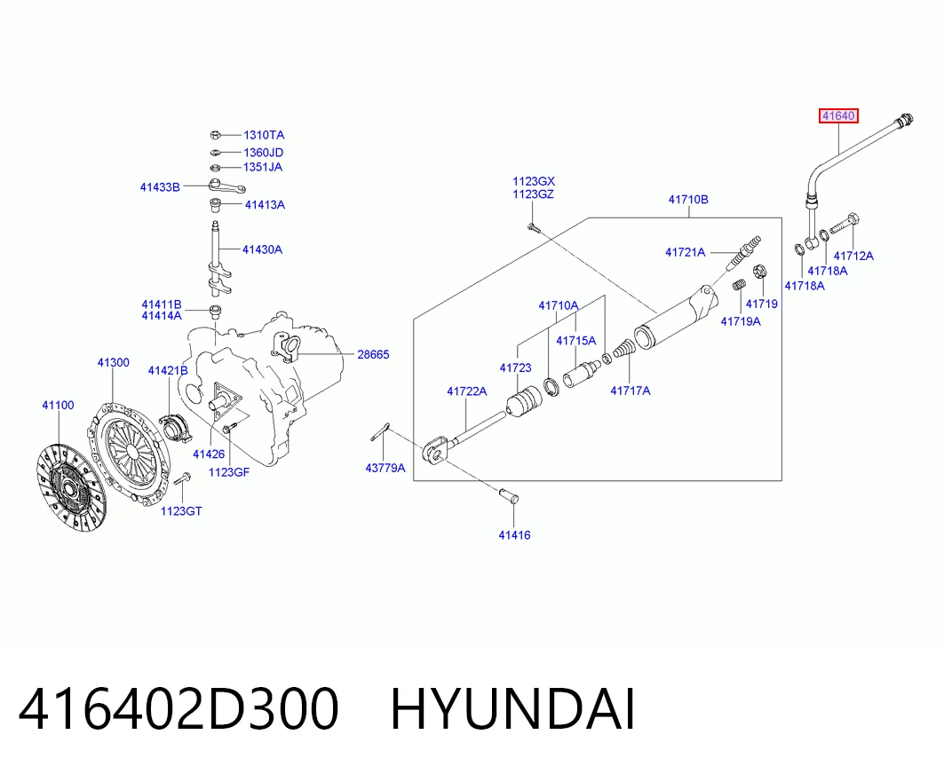 416402D300 Hyundai/Kia 