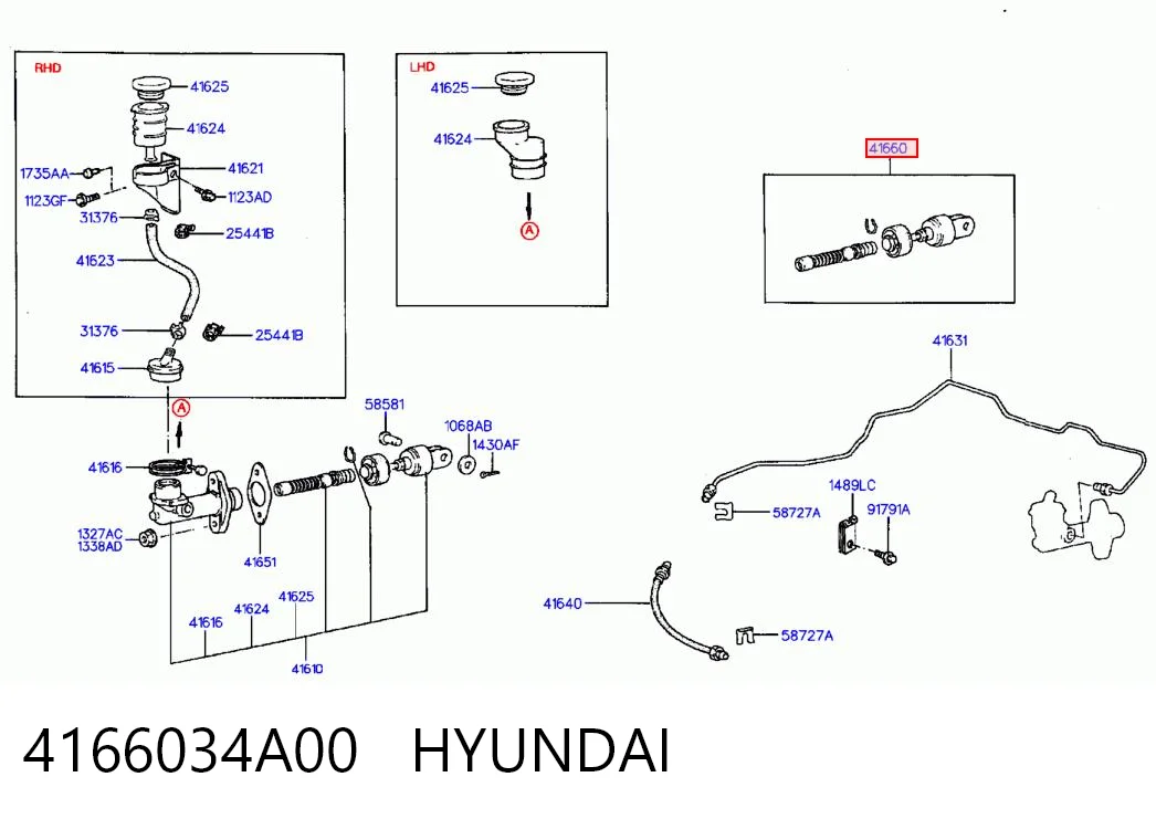 Kit de reparação de cilindro principal de embraiagem Hyundai Sonata III Y-3 ao melhor preço