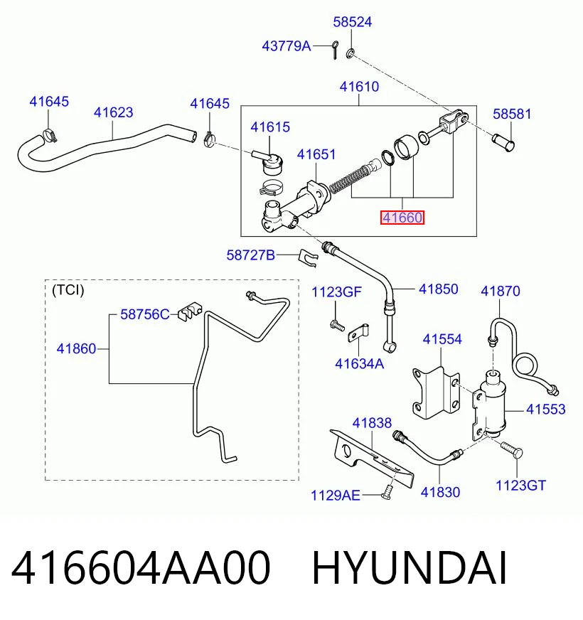 416604AA00 Hyundai/Kia