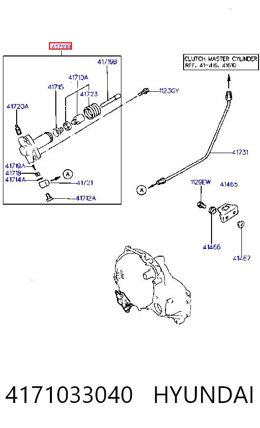 Compre Cilindro de trabalho de embraiagem Hyundai Sonata 2