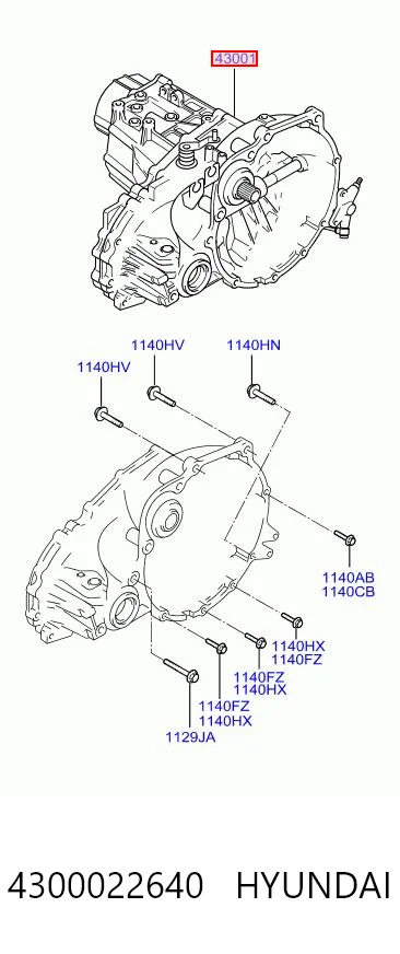 4300022640 Hyundai/Kia