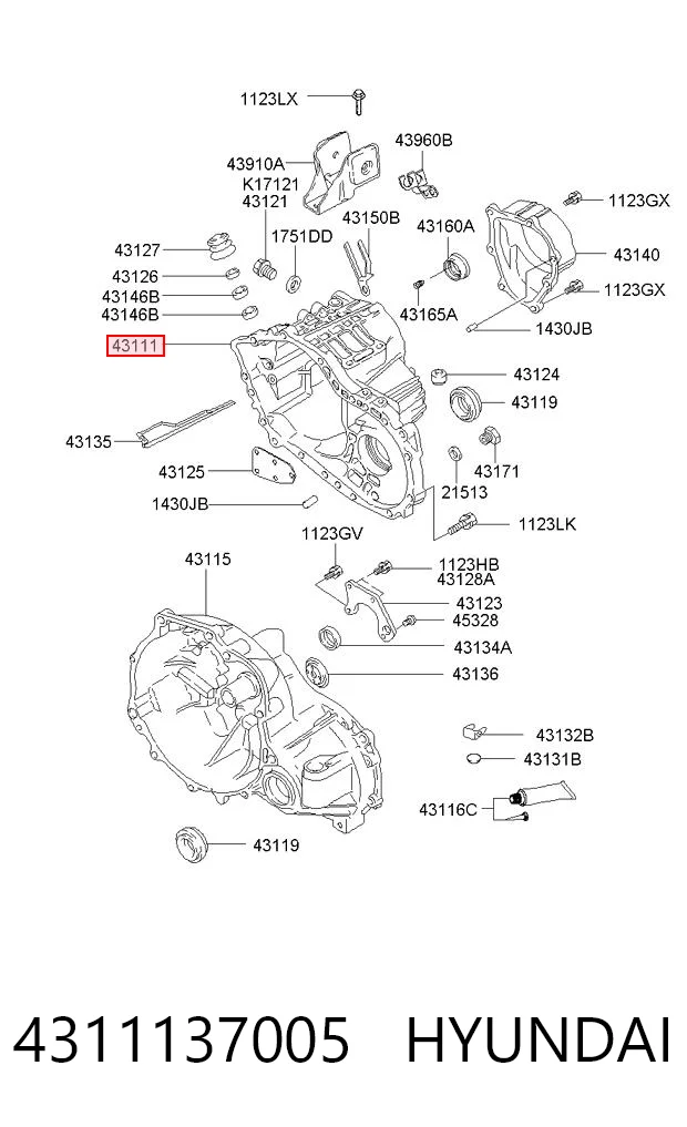 Caixa de Mudança montada (caixa mecânica de velocidades) Hyundai Sonata III Y-3 ao melhor preço