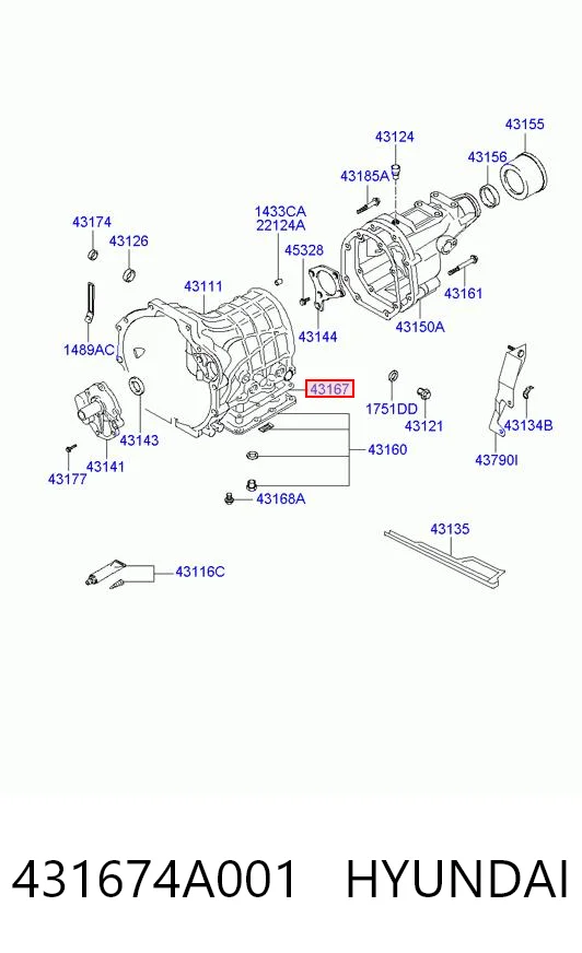 431674A001 Hyundai/Kia