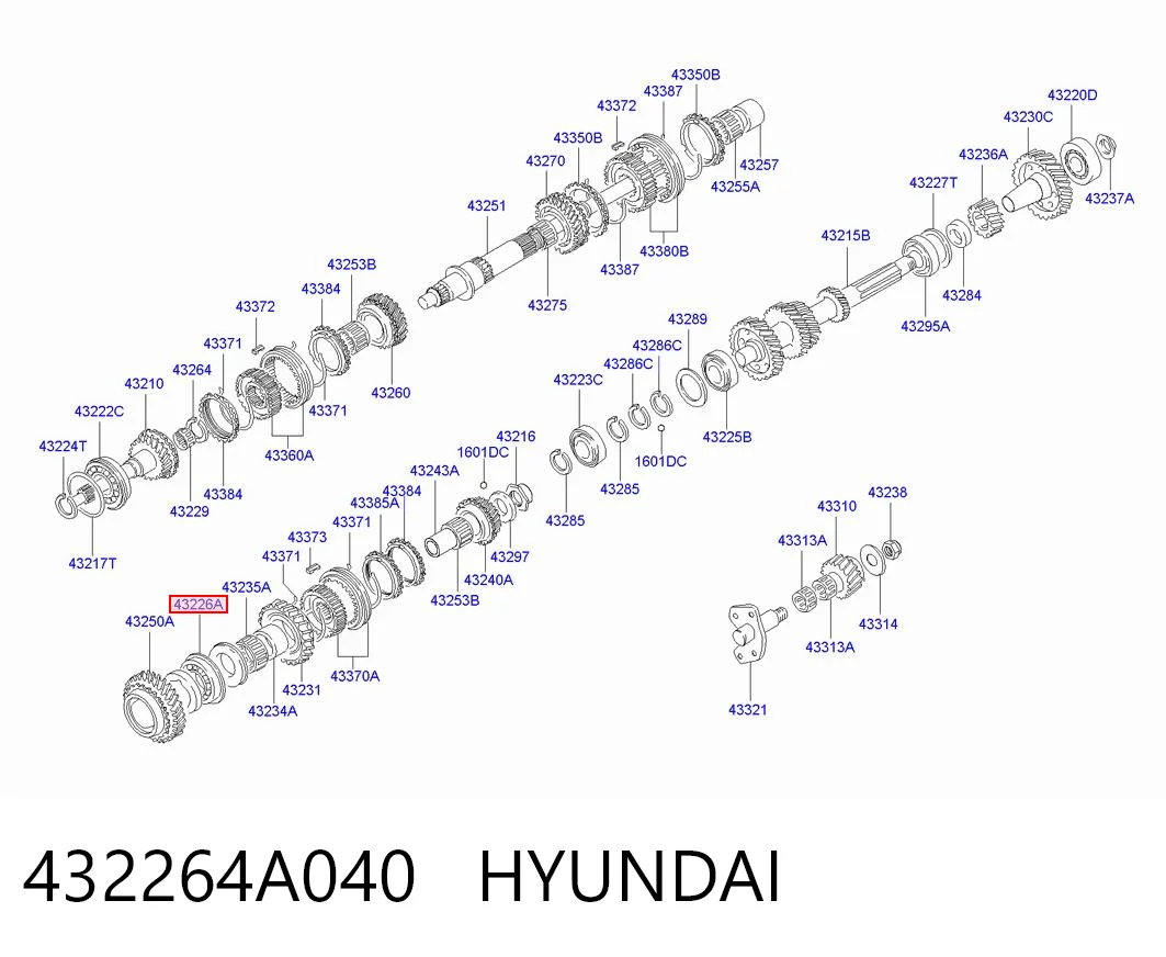 432264A040 Hyundai/Kia