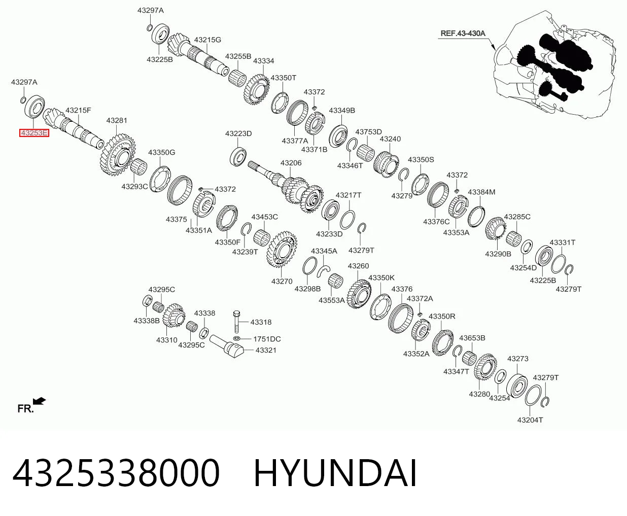 4325338000 Hyundai/Kia